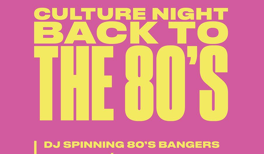 Culture Night Poster