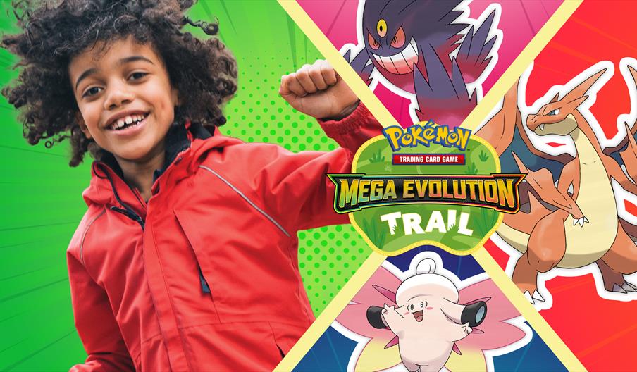 Pokémon TCG Mega Evolution Trail at Rowallane Garden