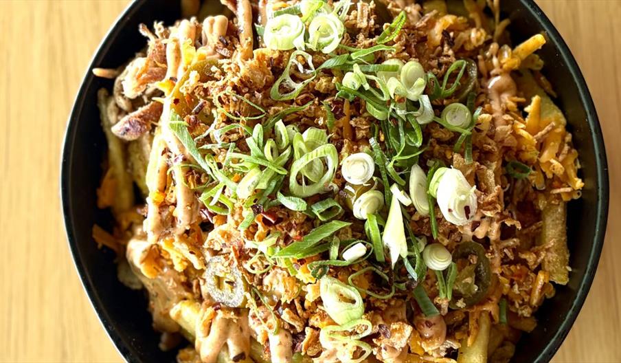 pulled pork loaded fries