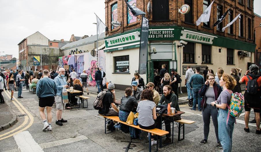 A bustling atmosphere, every day of the week.