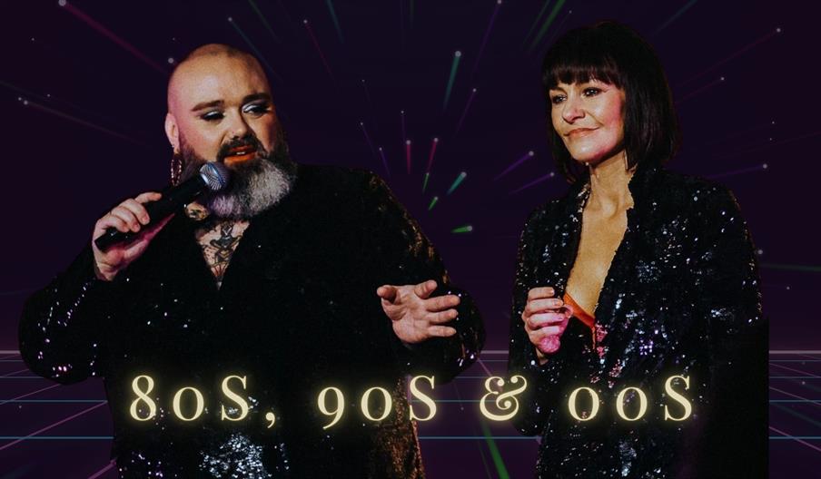 Ross Anderson-Doherty and Kerri Quinn on stage