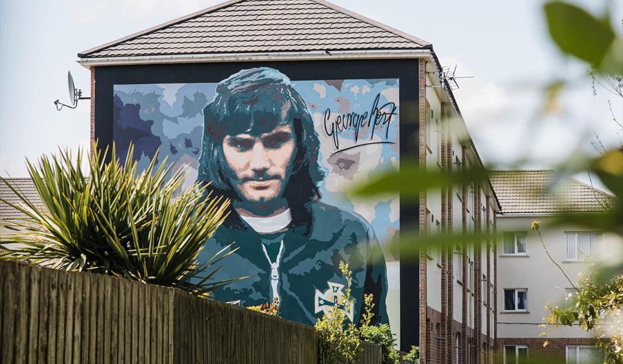 George Best Mural Belfast
