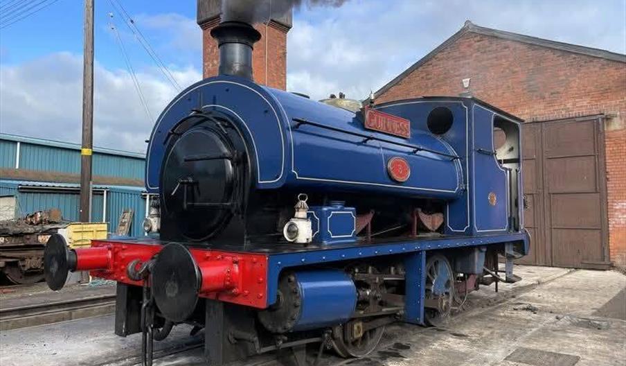 Image of a steam train