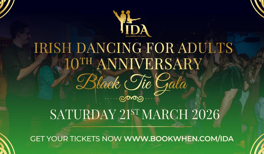 Irish Dancing for Adults 10th Anniversary Gala Dinner