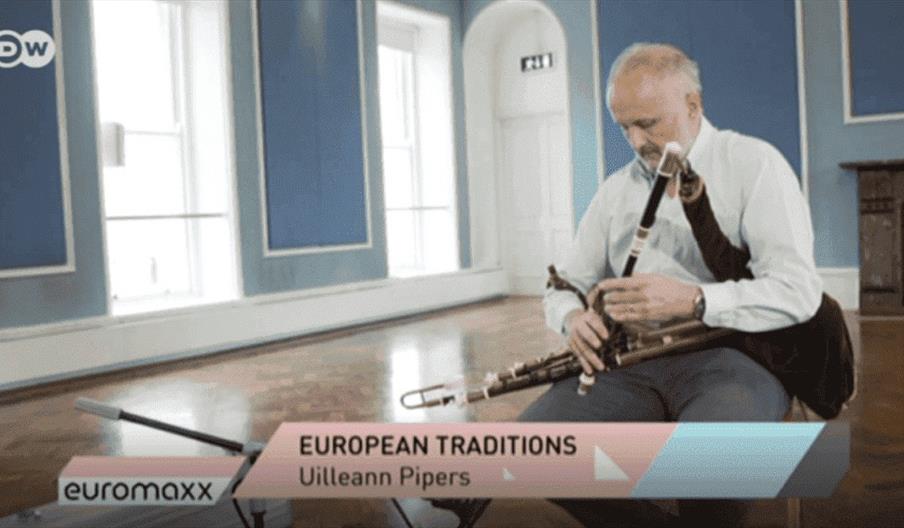 Kevin Rowsome for the Significant Uilleann Piper Award