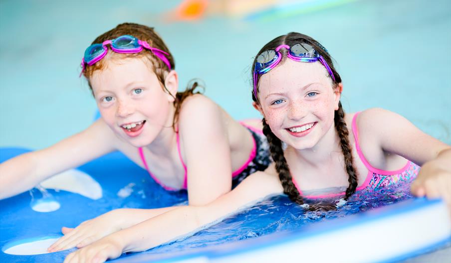 Girls Swimming