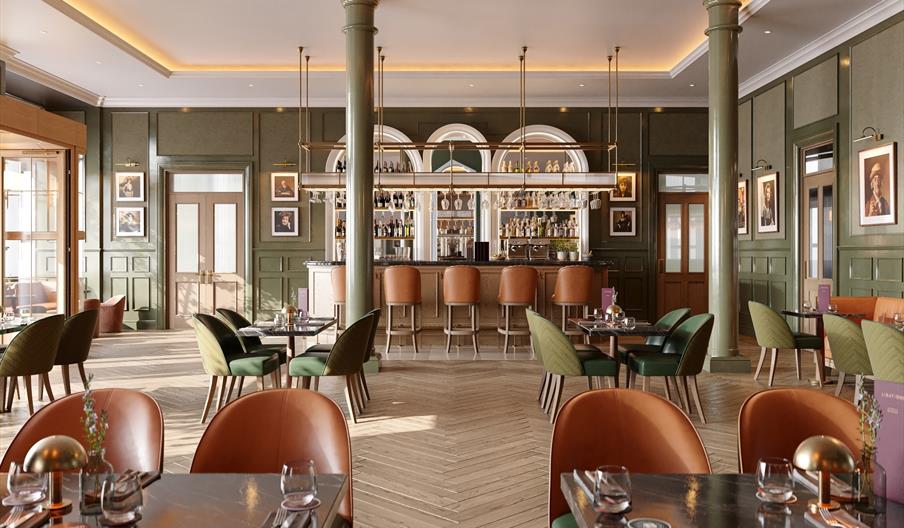 The Bedford Hotel Belfast's Restaurant and Cafe Bar Daytime