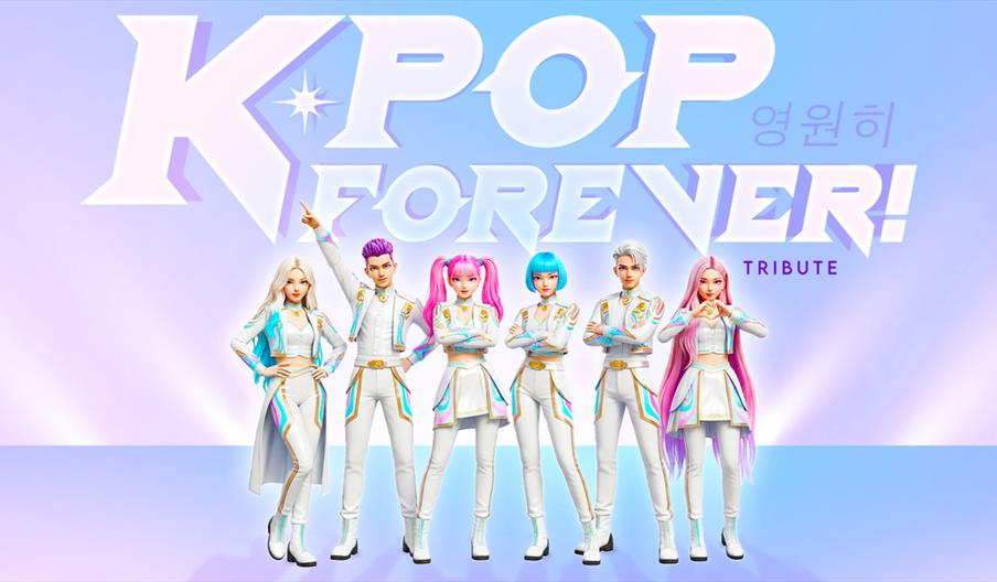 K-POP Forever! Tribute promotional image for event at The SSE Arena, Belfast