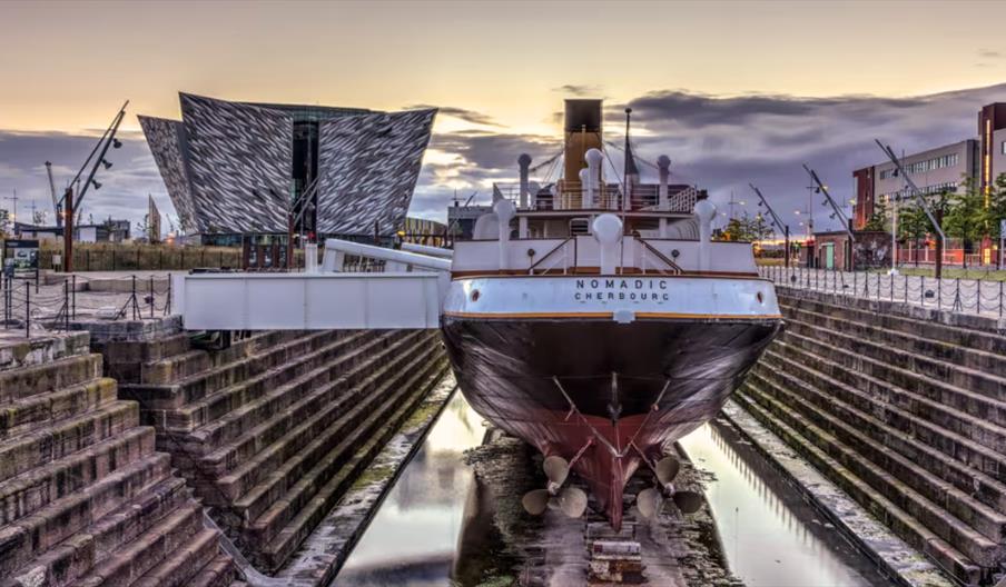 SS Nomadic at Hamilton Dock
