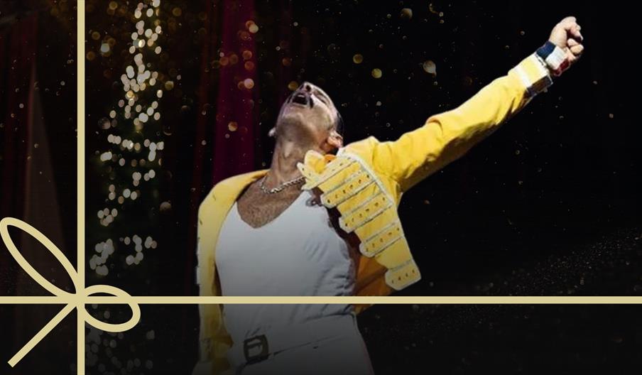 Freddie Mercury tribute on cabaret stage