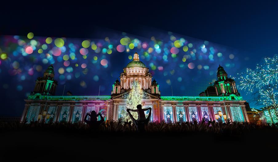 Christmas Lights Switch-on