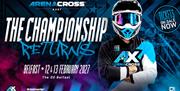 Promotional Image for The Arenacross World Tour event at The O2 Belfast.