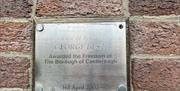 Plaque of George Best family home