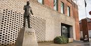Statue of James Connolly, situated outside the James Connolly Visitor Centre