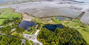 castle espie aerial view